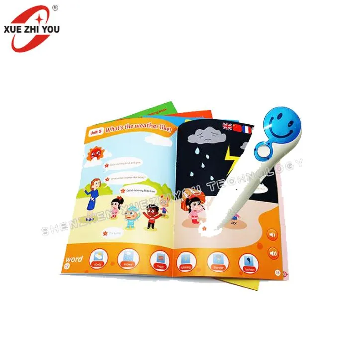 Laste õppimise kõrge kvaliteediga interaktiivse rääkides Pen mänguasi objekti ID tehnoloogia heli raamatuid