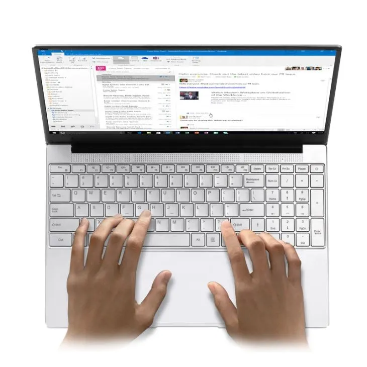 Uus 15,6 Intel Celeron J3455 8G 256G/512 IPS 1920 * 1080 sülearvuti