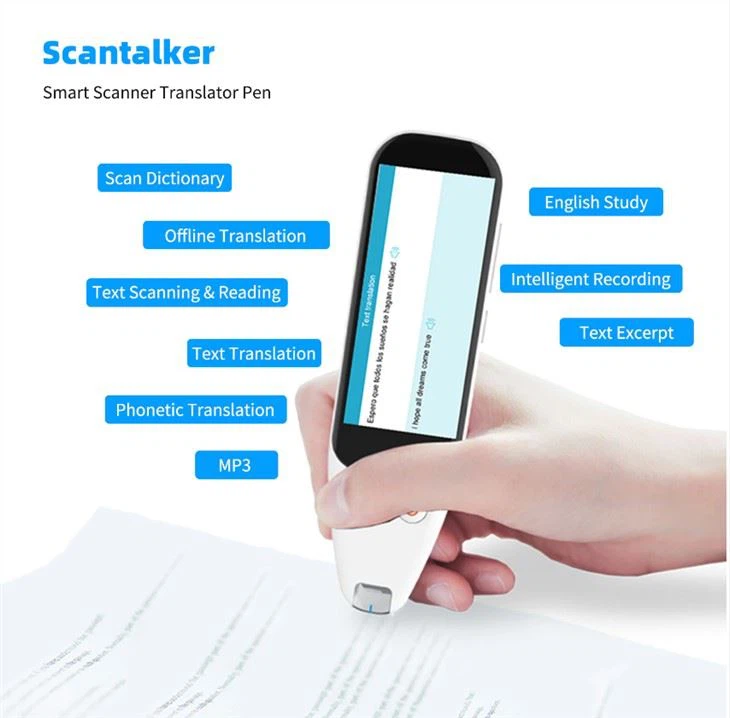 Uus Voice Language Scanner tõlkepliiats
