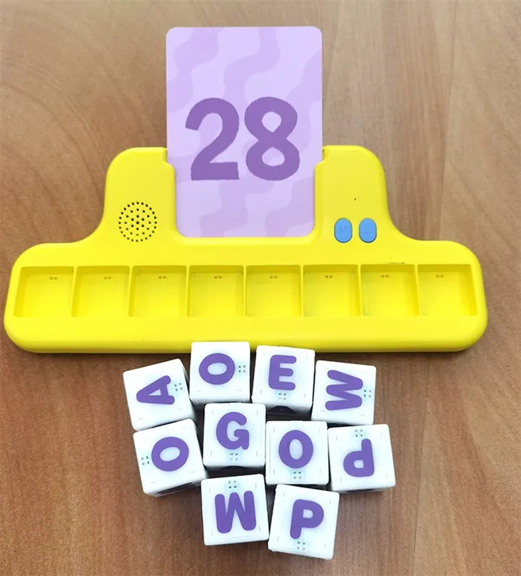 Hariduse lugemine Flash -kaartide blokeerivad mänguasjad